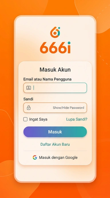 Masuk ke Akun 666i untuk Pengguna Android