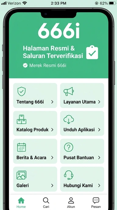 Kanal Resmi 666i untuk Pengguna Android Indonesia