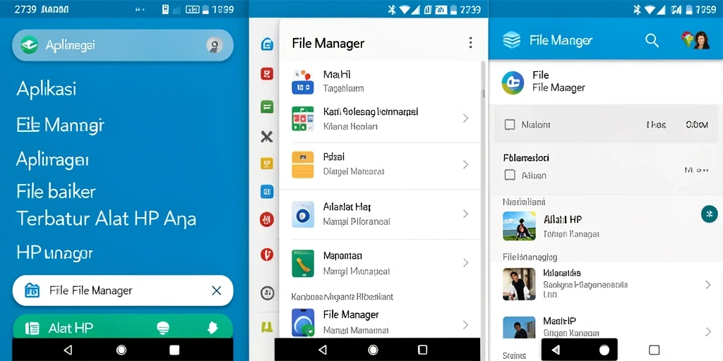 Tampilan antarmuka aplikasi File Manager 2739 yang intuitif dan menarik.
