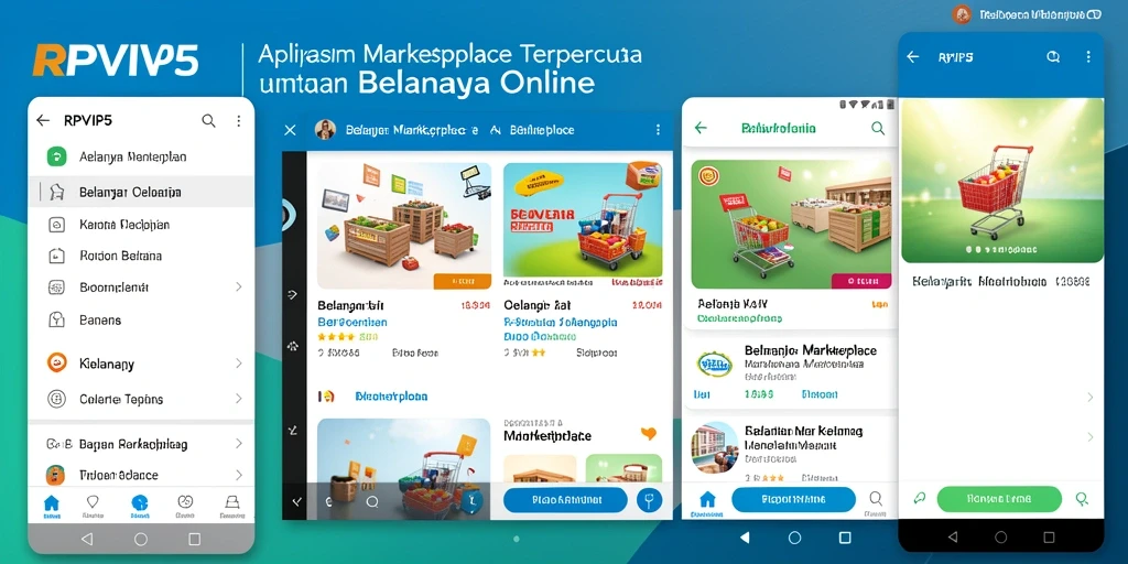 Tampilan antarmuka aplikasi RPVIP5 yang menarik dan fungsional.